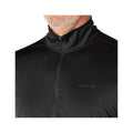 Carhartt Men's Force Sun Defender Relaxed 1/2-Zip Pullover - Tall  Black