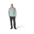 Carhartt Men's Force Sun Defender Relaxed 1/2-Zip Pullover - Tall  Green Slate Htr