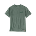 Carhartt Men's Irvine Relaxed Country Short Sleeve T-Shirt - Tall  Green Slate