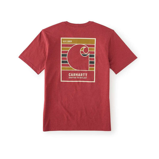 Carhartt Men's Irvine Relaxed Outlast T-Shirt Weather Ash Htr
