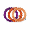 Clemson Large Hair Ties - 3 Pack