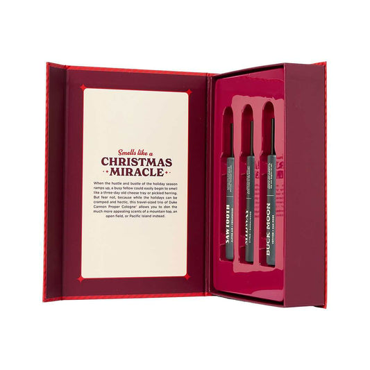Duke Cannon Merry Little Sniffmas Cologne Gift Set