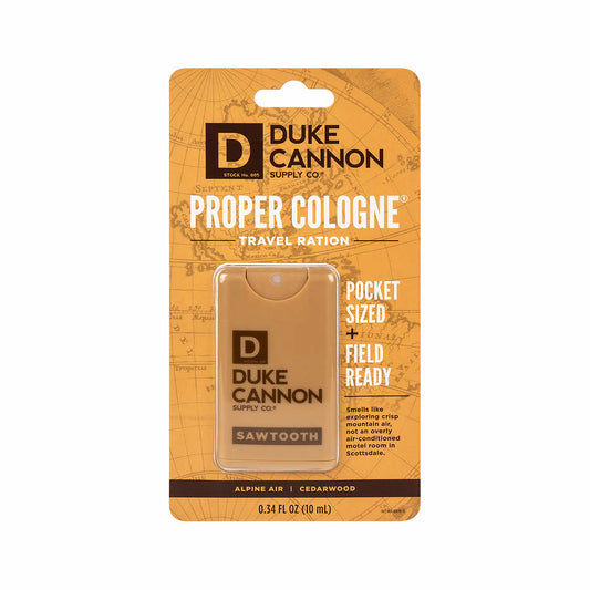 Duke Cannon Sawtooth Travel Size Proper Cologne