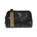 Joy Susan Gigi Crossbody Handbag with Woven Wristlet Strap Black