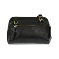 Joy Susan Gigi Crossbody Handbag with Woven Wristlet Strap  Black