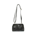 Joy Susan Gigi Crossbody Handbag with Woven Wristlet Strap  Black