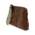 Joy Susan Gigi Crossbody Handbag with Woven Wristlet Strap  New Saddle