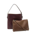 Joy Susan Classic Hobo Handbag  Blackberry Cffe