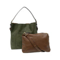 Joy Susan Classic Hobo Handbag  Drk Basil Cffee