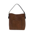 Joy Susan Classic Hobo Handbag Pecan Blk