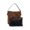 Joy Susan Classic Hobo Handbag  Pecan Blk