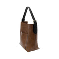 Joy Susan Classic Hobo Handbag  Pecan Blk
