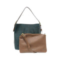 Joy Susan Classic Hobo Handbag  Vivid Deep Teal