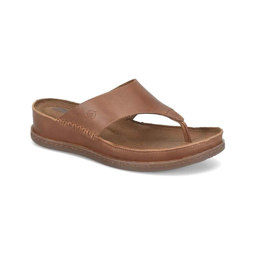 Born Women's Edie Leather Sandals Brown