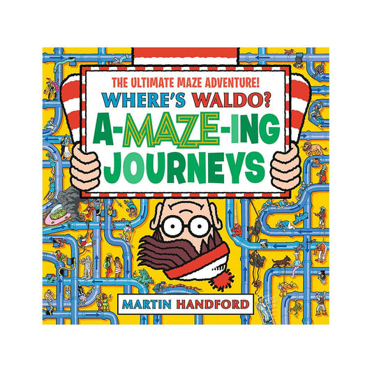 Where's Waldo? Amazing Journeys: The Ultimate Maze Adventure! Book