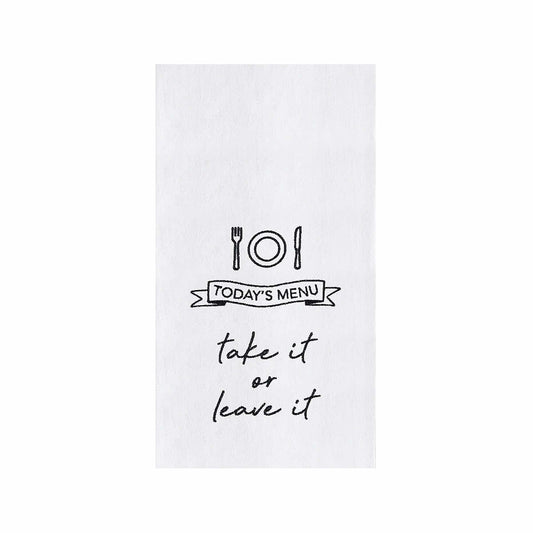 Today's Menu Kitchen Towel