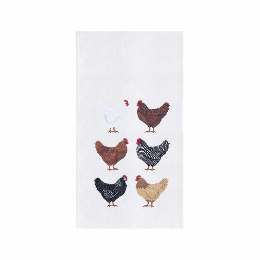 Chicken Breeds Kitchen Towel