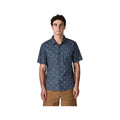 Patagonia Men's Back Step Shirt Bouquet Dolomiteblue