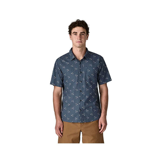 Patagonia Men's Back Step Shirt Bouquet Dolomiteblue