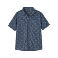 Patagonia Men's Back Step Shirt  Bouquet Dolomiteblue