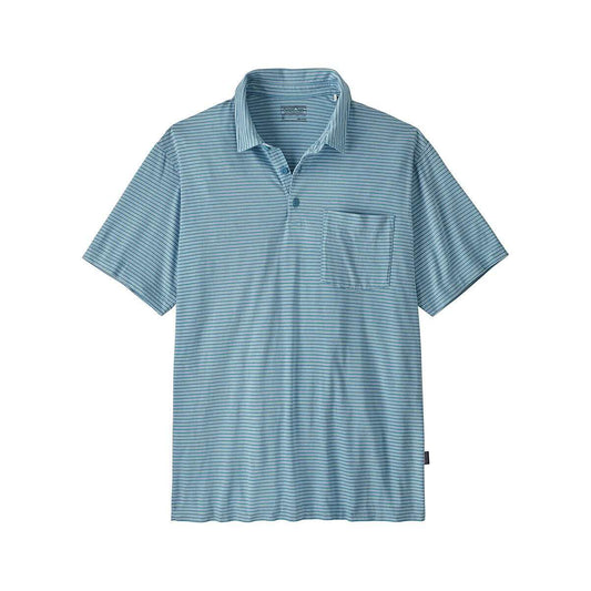 Patagonia Men's Daily Polo Shirt Twinrope Shore Blue
