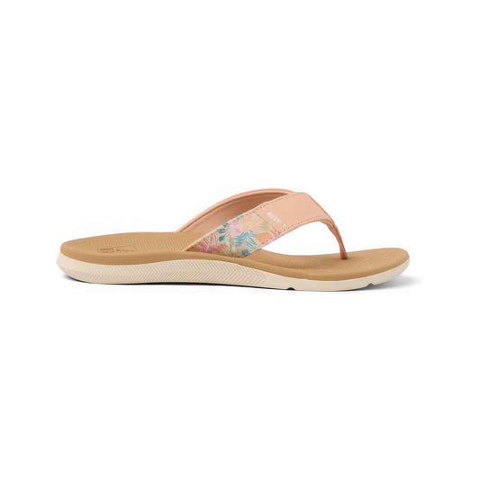 Color swatch for REEF Women's Santa Ana Sandals in Peach Tan
