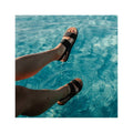 REEF Women's Water Vista Sandals  Black Tan