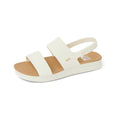 REEF Women's Water Vista Sandals  White Tan