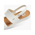 REEF Women's Water Vista Sandals  White Tan