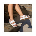 REEF Women's Water Vista Sandals  White Tan