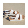 REEF Women's Water Vista Sandals  White Tan