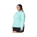 Columbia Women's PFG Tidal Tee II Hoodie - Curvy  Gulf Stream