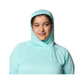Columbia Women's PFG Tidal Tee II Hoodie - Curvy  Gulf Stream