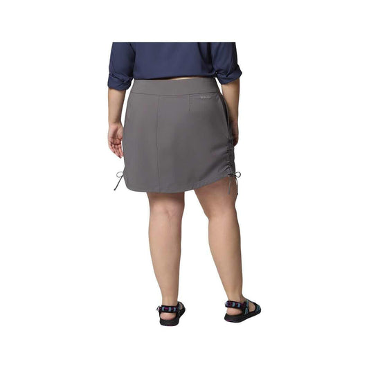 Columbia Women's All Seasons Ruched Skort - Curvy  City Grey