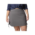 Columbia Women's All Seasons Ruched Skort - Curvy  City Grey