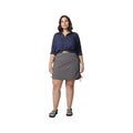 Columbia Women's All Seasons Ruched Skort - Curvy  City Grey