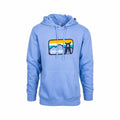 Boone The Bear Hoodie Lt Blue
