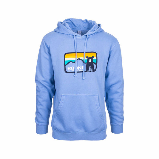 Boone The Bear Hoodie Lt Blue