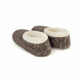 Women's Teddy Bear Fur Snoozies Slippers  Dark Grey