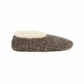 Women's Teddy Bear Fur Snoozies Slippers  Dark Grey