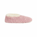 Women's Teddy Bear Fur Snoozies Slippers  Light Pink