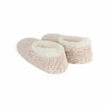 Women's Teddy Bear Fur Snoozies Slippers  Oatmeal