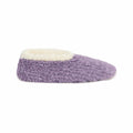 Women's Teddy Bear Fur Snoozies Slippers  Purple