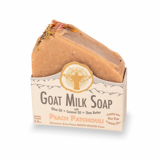 Peach Patchouli Goat Milk Soap
