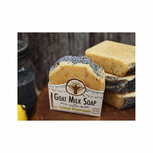 Lemon Poppyseed Goat Milk Soap