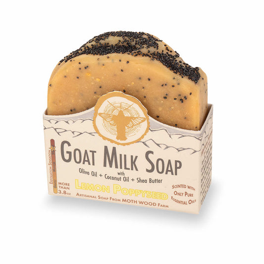 Lemon Poppyseed Goat Milk Soap