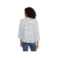 Charlie B Women's 3/4 Sleeve Drop Shoulder V-Neck Sweater  Mist