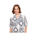Charlie B Women's 3/4 Sleeve Henley Shirt Dress  Ornament