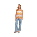 Charlie B Women's Crochet A Line Tank Top  Apricot P