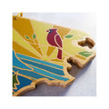 North Carolina Summer Strokes Cutting Board
